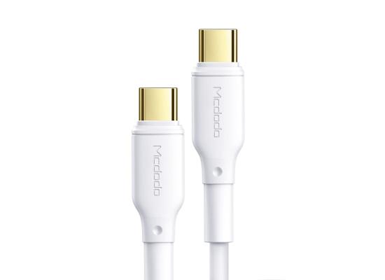 Mcdodo CA-8350 PD Type-C To Type-C Data & Fast Charging 100W Cable - White
